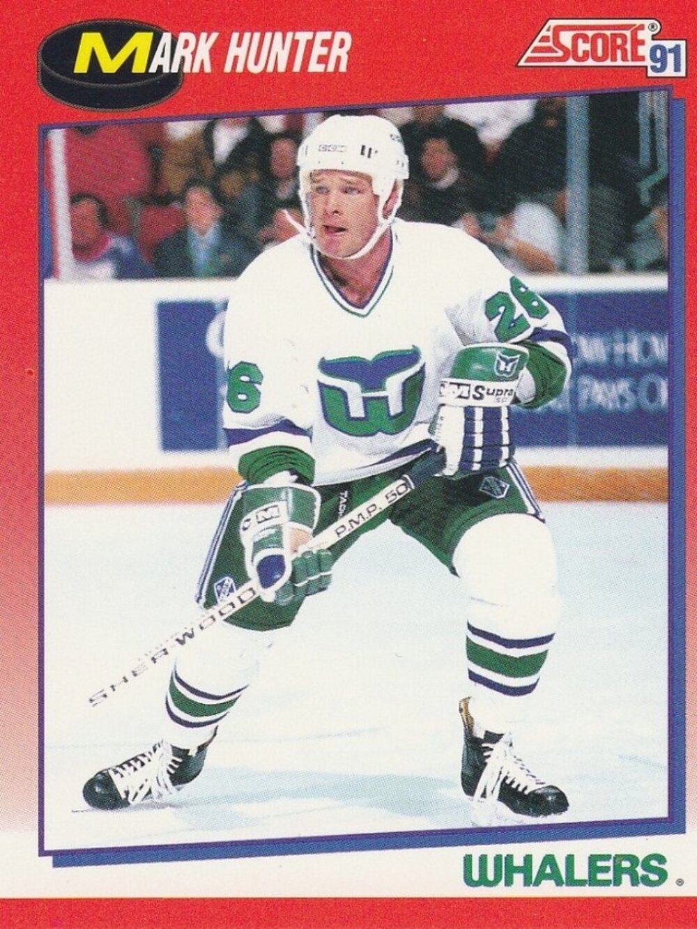 Mark Hunter - Score 91 Hockey Card